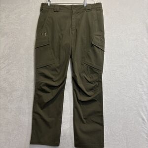 Under Armour UA Storm Men's Tactical Enduro Elite Flat Front Pants 36 X 32 Green